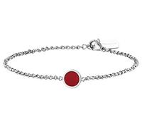 Tamaris Edelstahl Damen Armband Wendy Silberfarben/Rot TJ109