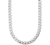 Tamaris Edelstahl Damen Halskette Evelyn 42 + 5 cm Panzerkette Silberfarben TJ250