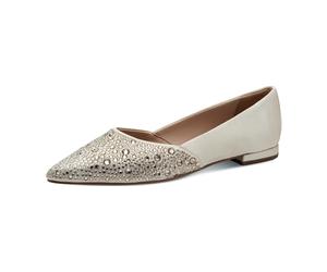 Tamaris Elegante Ballerinas für Damen, weiß, Größe 37 EU