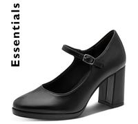 Tamaris escarpins Damen Riemchenpumps, schwarz, 36 EU