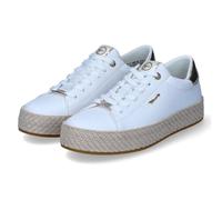 Tamaris Espadrille-Sneaker - Gr. 40 - Weiß - Kunstleder