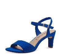 Tamaris Damen Sandaletten, Frauen Sandalen,Freizeitschuhe,Sommersandalen,bequem,flach,Sommerschuhe,offene Schuhe,ROYAL Blue,40 EU