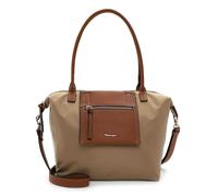 Shopper TAMARIS "Shopper TAS Fabrizia", Damen, Gr. B/H/T: 44cm x 28cm x 19cm, beige (sand 420), Kunststoff, Taschen (21916723-0) sand 420