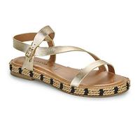 Tamaris Flache Sandalen 28131-940 in Gold 40