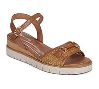 Tamaris Flache Sandalen 28215 in Braun 38
