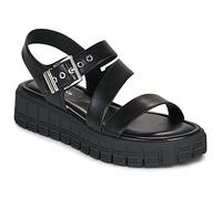 Tamaris Flache Sandalen 28233 in Schwarz 36