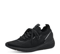 Tamaris Schnürer Damen Vegan sportlich schwarz,EU 36