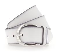 Ledergürtel TAMARIS Gr. 75, weiß Damen Gürtel (61230734-75) weiß