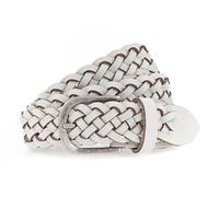 Flechtgürtel TAMARIS Gr. 120, weiß Damen Gürtel (69960315-120) weiß