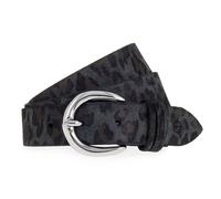 Tamaris Leather Belt W75 Black-anthracite