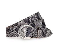 Tamaris Gürtel Leder 110 cm grau