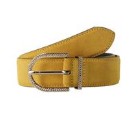 Tamaris Gürtel Leder 120 cm gelb