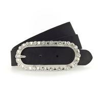 Ledergürtel TAMARIS Gr. 75, schwarz Damen Gürtel (17085232-75) schwarz