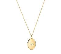 Tamaris Halskette Stars & Moon TJ-0096-N-50 Edelstahl IP Gold Damen