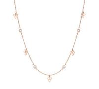 Tamaris Halskette Flower TJ-0001-N-45 Edelstahl roségold Damen