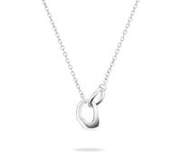 Tamaris Halskette TJ-0615-N-45 – Edelstahl, Organic Shapes, Damen, 45 cm, 3 mm, silber