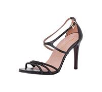 Tamaris 1-1-28320-28/081 BLACK CRYSTAL Sandaletten FS 2022 für Damen, schwarz, Größe 39 EU