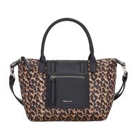 Tamaris Henkeltasche Fabrizia black/brown leo