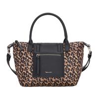 Tamaris Henkeltasche Fabrizia black/brown leo