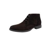 Schnürstiefelette TAMARIS, Herren, Gr. 42, grau (mokka), Rindsleder, unifarben, festlich, Schuhe Schnürstiefelette, Abendschuh, Anzugsschuh, Schnürer, mit Logoprägung, für Herren (67925812-42) mokka