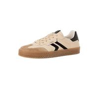 Tamaris Sneaker M1361646 Herren Beige kombiniert mit Kontrastbesatz Lederimitat/Textil Gr. 41