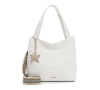 Shopper TAMARIS "Shopper TAS Kea", Damen, Gr. B/H/T: 37cm x 32cm x 16cm 0, weiß (weiß 300), Polyurethan, Taschen Shopper (81247650-0) weiß 300