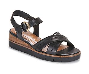 Tamaris Keilabsatzsandalen 28202-003 in Schwarz 37