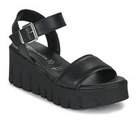 Tamaris Keilabsatzsandalen 28712-003 in Schwarz 40