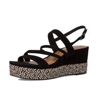 Tamaris Keilsandaletten - 1-1-28002-36 für Damen, schwarz, Größe 36 EU