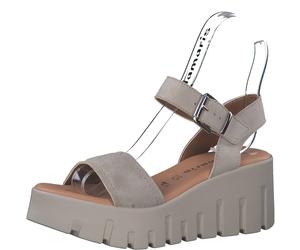 Tamaris Keilsandaletten - 1-1-28712-20 für Damen, beige, Größe 42 EU
