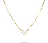 Tamaris Halskette Graffiti Heart TJ-0572-N-45 Edelstahl IP-Gold Damen