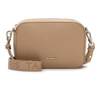 Umhängetasche TAMARIS "Umhängetasche TAS Kiri", Damen, Gr. B/H/T: 21cm x 15cm x 6cm 0, beige (sand 420), Polyurethan, Taschen Umhängetasche (86812049-0) sand 420