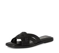 Tamaris Damen Slipper, Frauen Slip On,TOUCHit-Fußbett,büro,Freizeit,Slipper,Mokassins,Halbschuhe,Slip-ons,Slides,Schlupfschuhe,Black,41 EU