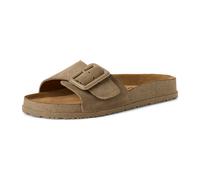 Tamaris Damen Pantoletten, Frauen Clogs, Pantoletten,Mules,Schlupfschuhe,schluepfschuhe,Slipper,Slides,Gartenschuhe,Sommerschuhe,Taupe,39 EU