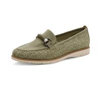 Tamaris Klassische Slipper für Damen, grün, Größe 36 EU