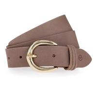 Tamaris Leather Belt W100 Dark Taupe