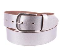 Tamaris Leather Belt W100 Silver
