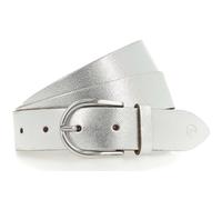 Tamaris Gürtel Leder 100 cm silberfarben