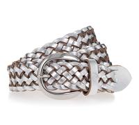 Tamaris Leather Belt W80 Silver