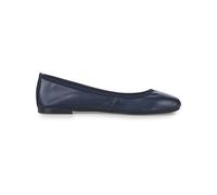 Tamaris Leder-Ballerina in Dunkelblau - Größe 37 | Damen Ballerinas