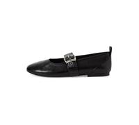 Tamaris Leder-Ballerinas in Schwarz - Größe 37 | Damen Ballerinas