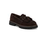 Tamaris Leder-Mokassins in Braun - Größe 41 | Damen Schuhe Halbschuhe