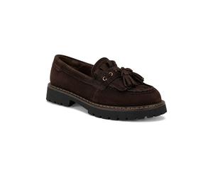 Tamaris Leder-Mokassins in Braun - Größe 42 | Damen Schuhe Halbschuhe