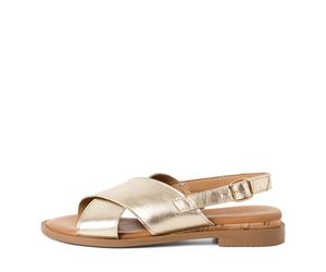 Tamaris - Ledersandale gold - Gr. - 37