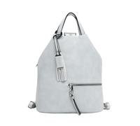 Rucksack TAMARIS "Rucksack TAS Nele", Damen, Gr. B/H/T: 34cm x 32cm x 20cm, blau (lightblau 530), Obermaterial: 60% Polyurethan PU. 40% Polyester PES., Rucksäcke Rucksack (96981411-0) lightblau 530