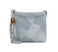 Umhängetasche TAMARIS "Umhängetasche TAS Karen", Damen, Gr. B/H/T: 26cm x 26cm x 5cm 0, blau (lightblau 530), Polyurethan, Taschen Umhängetasche (84671005-0) lightblau 530