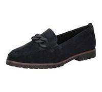 Tamaris Loafer Damen blau blau 41 Textil
