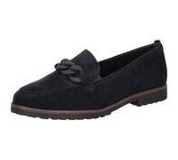 Tamaris Loafer Damen blau blau 42 Textil