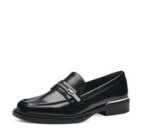 Tamaris LoaferBlackSynthtik für Damen, schwarz, Größe 37 EU