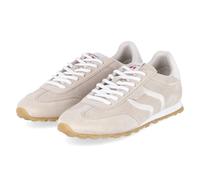 Tamaris Low Sneaker - Gr. 36 - Beige - Rauleder